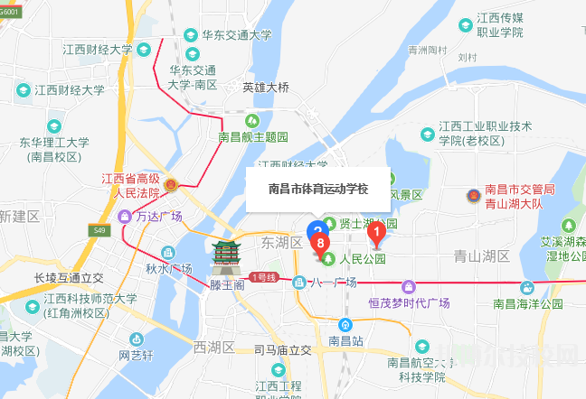 南昌體育運(yùn)動學(xué)校地址在哪里
