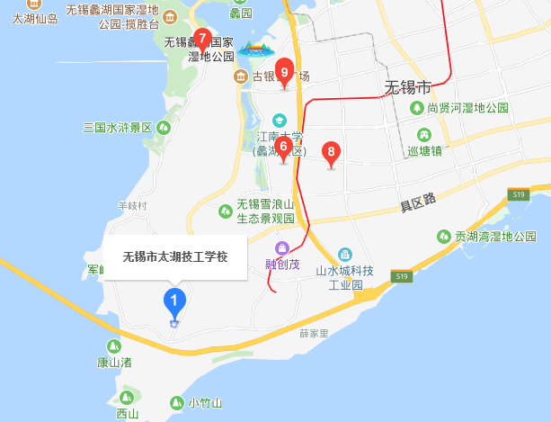 無錫太湖技工學校地址在哪里