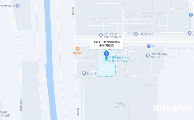 許昌市建安區(qū)職業(yè)中等專業(yè)學(xué)校地址，乘車(chē)路線