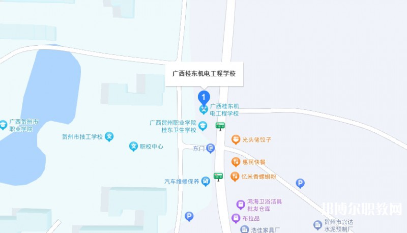 桂東機(jī)電工程學(xué)校地址，乘車路線