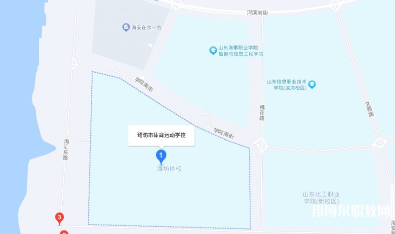 濰坊市體育運(yùn)動(dòng)學(xué)校地址，乘車路線