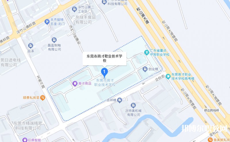 東莞市育才職業(yè)技術(shù)學(xué)校地址，乘車(chē)路線